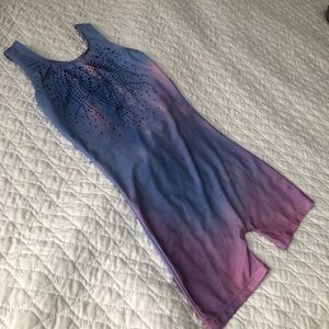Bundle of four gym leotards GUC
